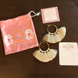Lisi Lerch Izzy Gameday Earrings - Latte NWT